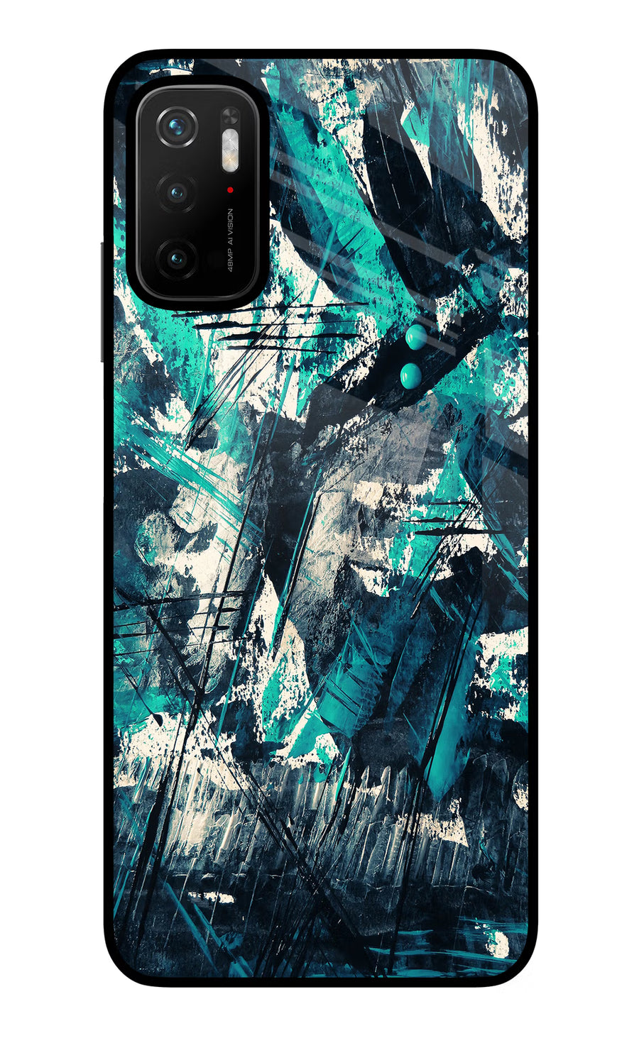 Artwork Poco M3 Pro 5G Back Cover, Glass case