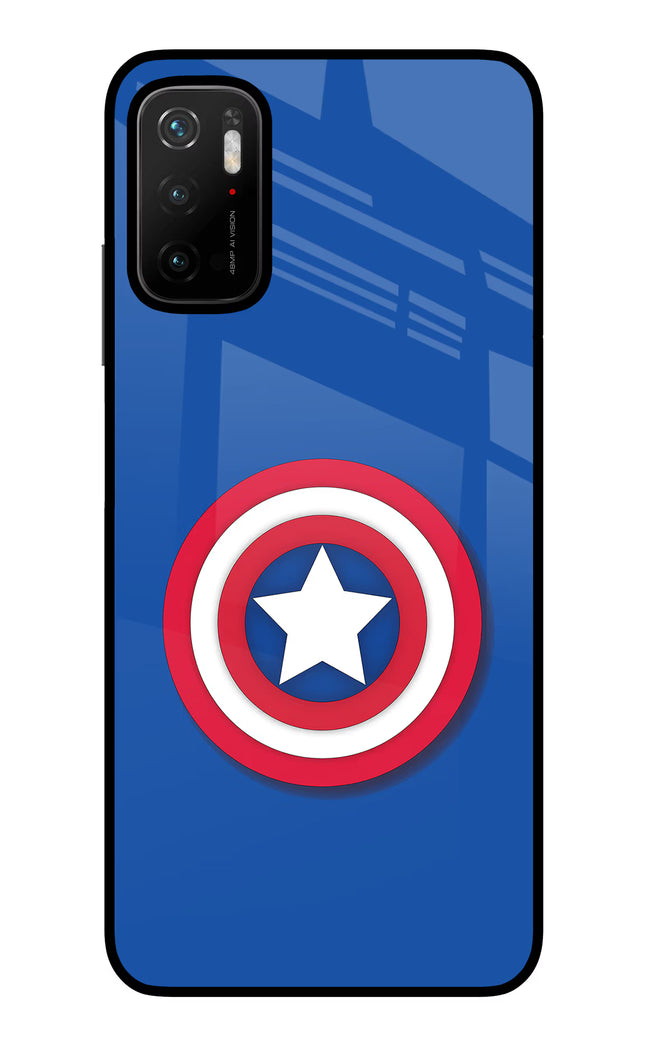 Shield Poco M3 Pro 5G Glass Case Back Cover by Casekaro