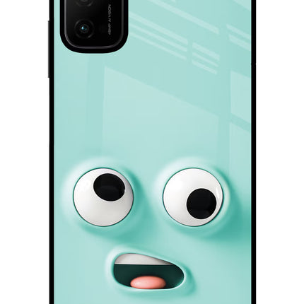 Funny Cartoon Poco M3 Pro 5G Glass Case Back Cover by Casekaro