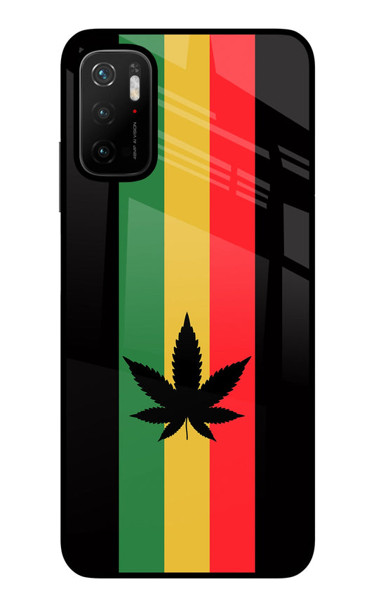 Weed Flag Poco M3 Pro 5G Glass Case