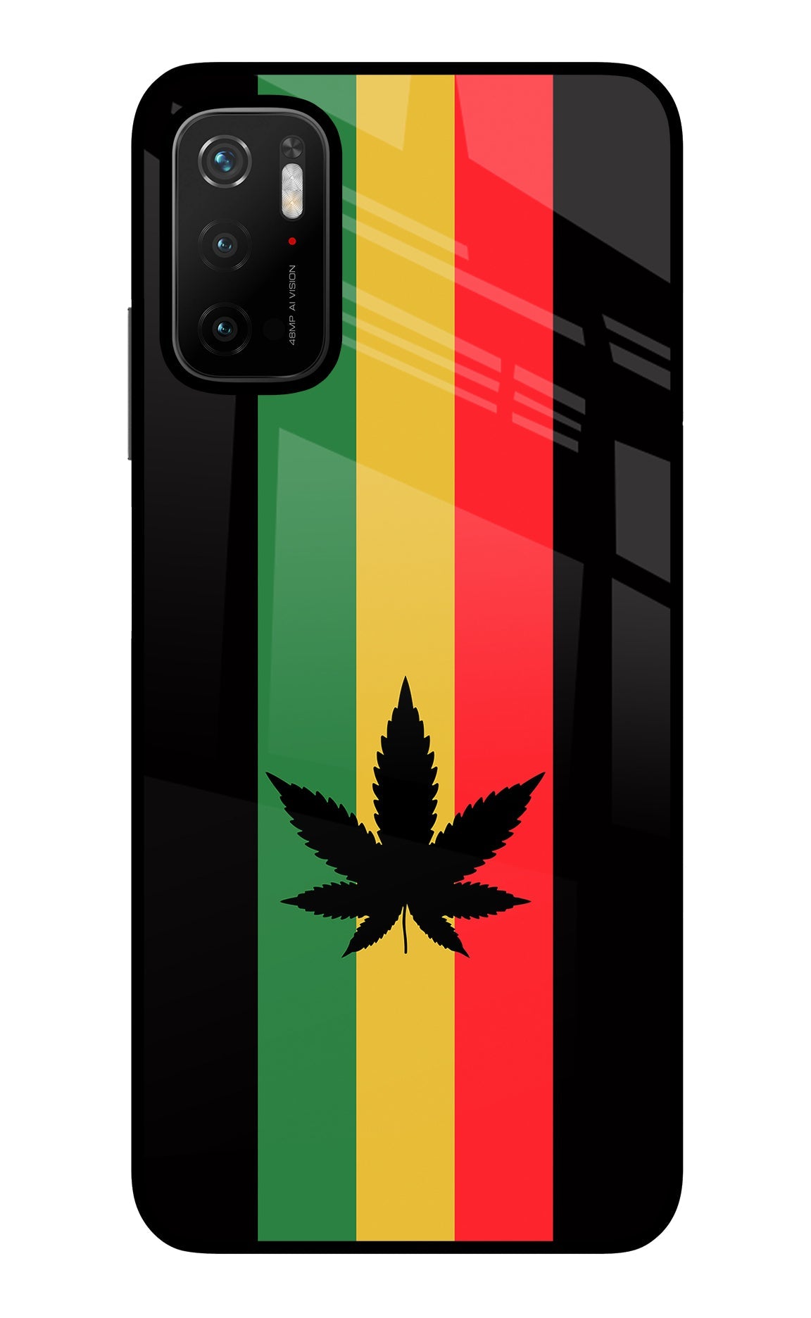 Weed Flag Poco M3 Pro 5G Back Cover