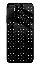 White Dots Poco M3 Pro 5G Glass Case