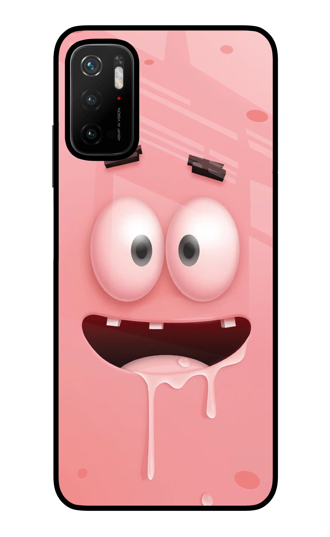 Sponge 2 Poco M3 Pro 5G Glass Case Back Cover by Casekaro