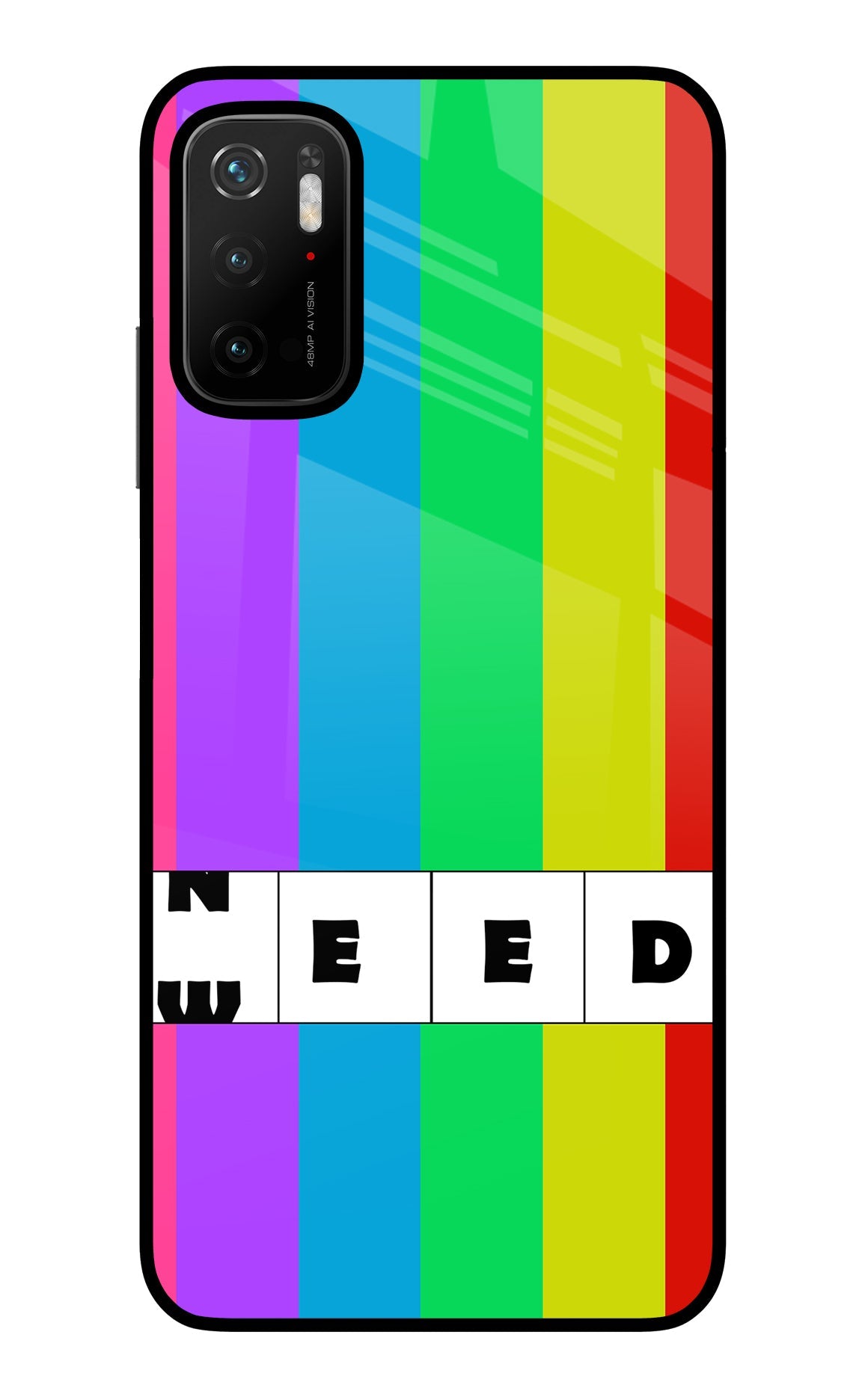 Need Weed Poco M3 Pro 5G Glass Case