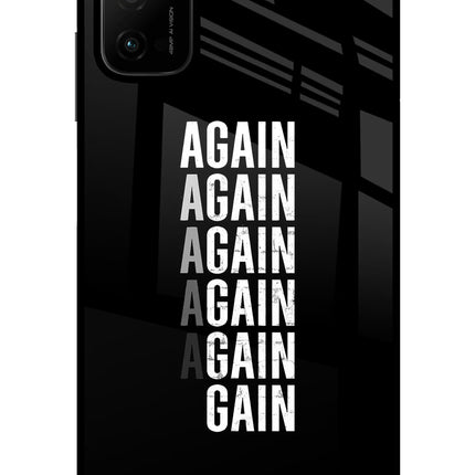 Again Again Gain Poco M3 Pro 5G Glass Case