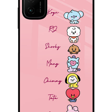 BTS names Poco M3 Pro 5G Glass Case