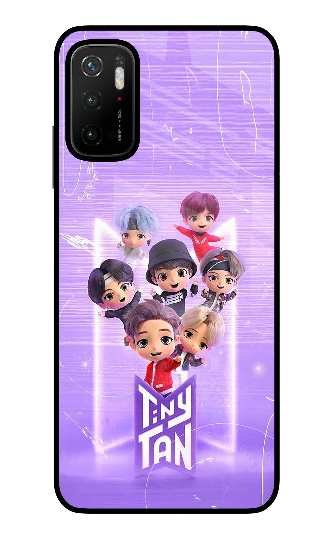 BTS Tiny Tan Poco M3 Pro 5G Back Cover