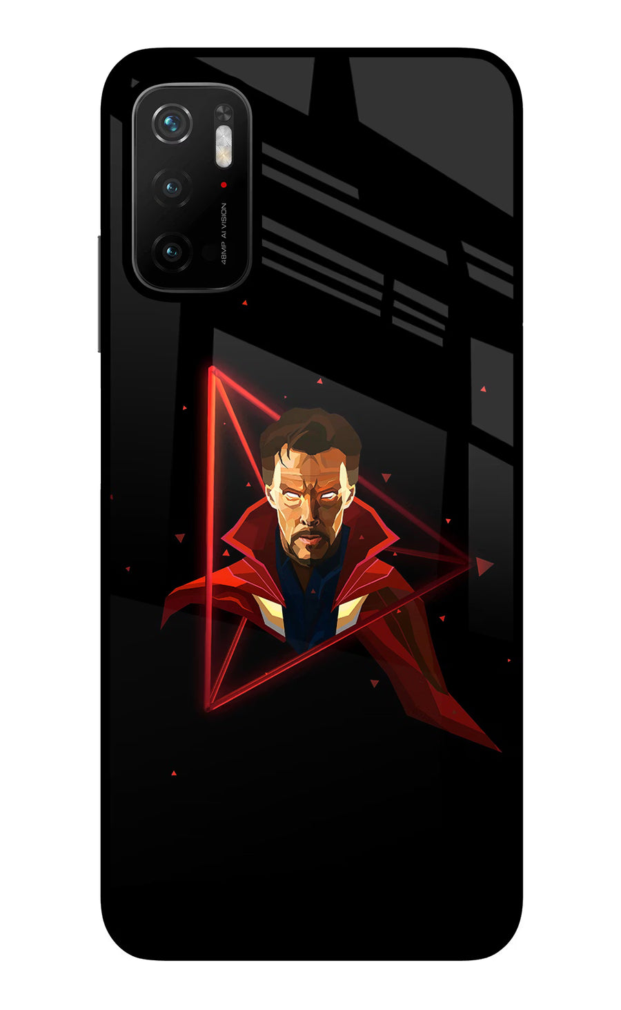 Doctor Ordinary Poco M3 Pro 5G Back Cover, Glass case