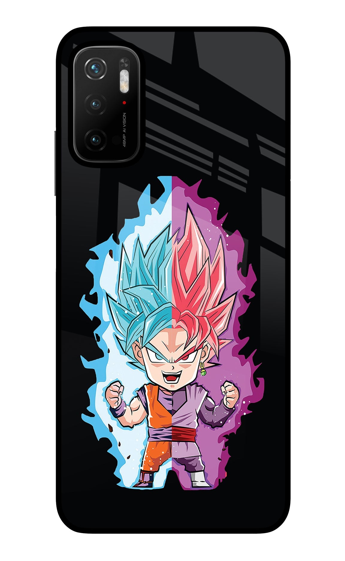Chota Goku Poco M3 Pro 5G Glass Case