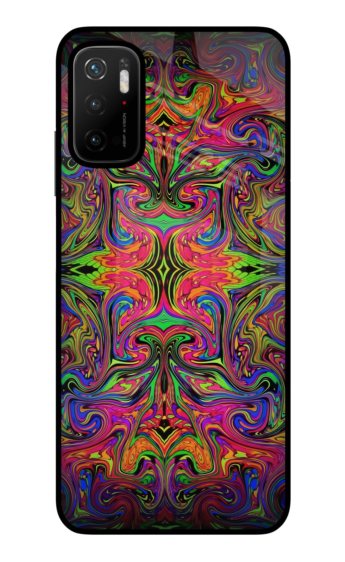 Psychedelic Art Poco M3 Pro 5G Back Cover