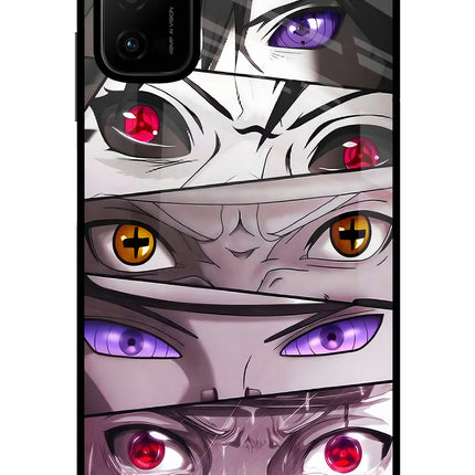 Naruto Anime Poco M3 Pro 5G Glass Case Back Cover by Casekaro