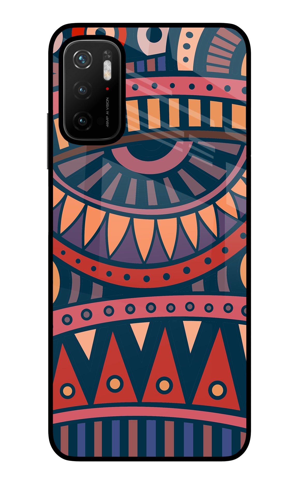 African Culture Design Poco M3 Pro 5G Back Cover