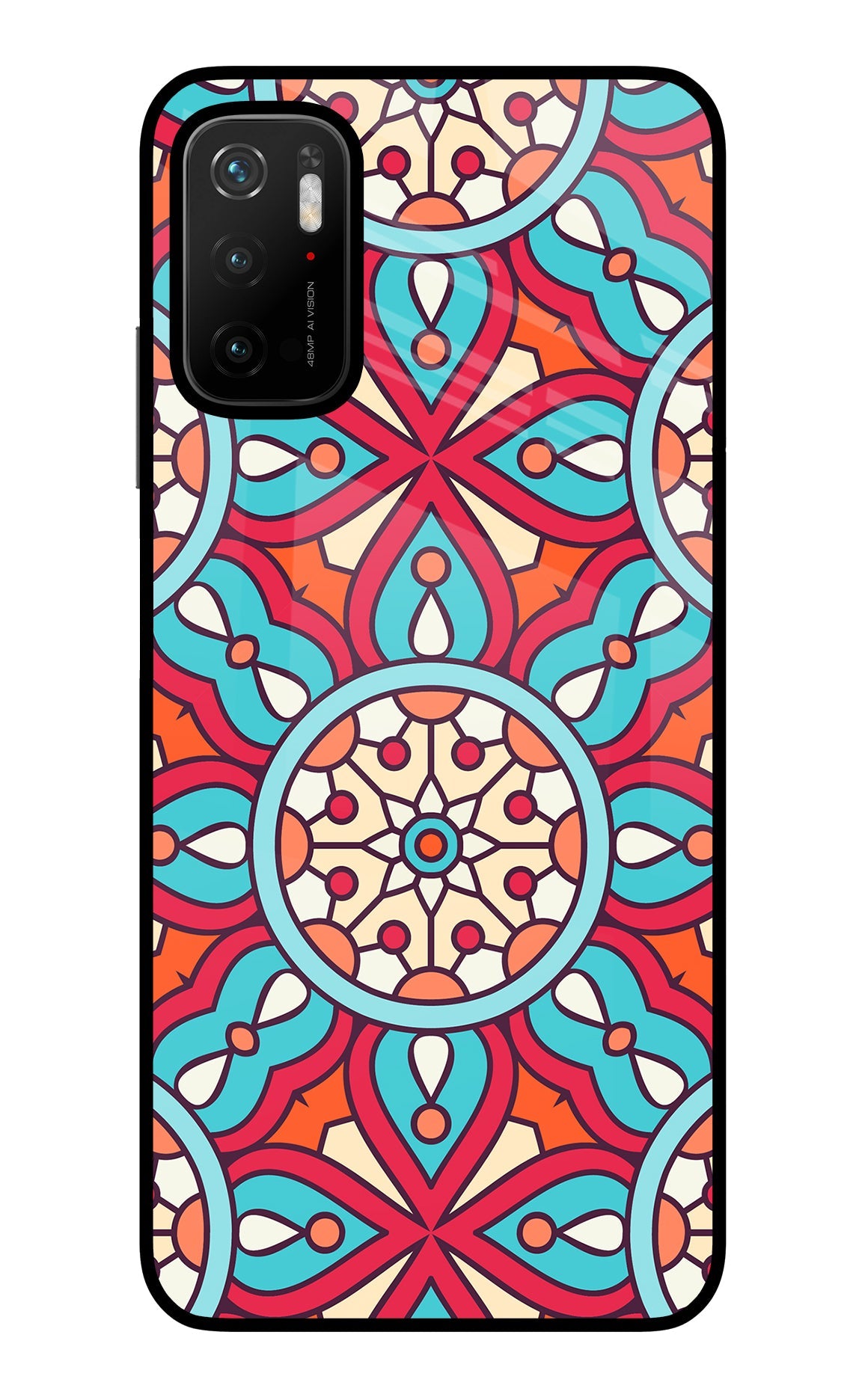 Mandala Geometric Poco M3 Pro 5G Back Cover