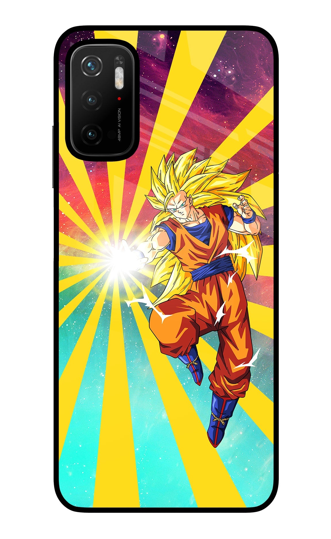 Goku Super Saiyan Poco M3 Pro 5G Back Cover