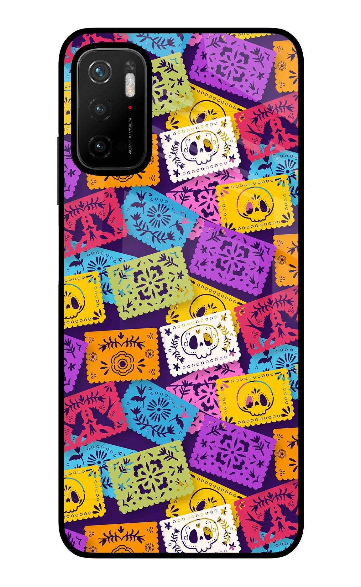 Mexican Pattern Poco M3 Pro 5G Back Cover