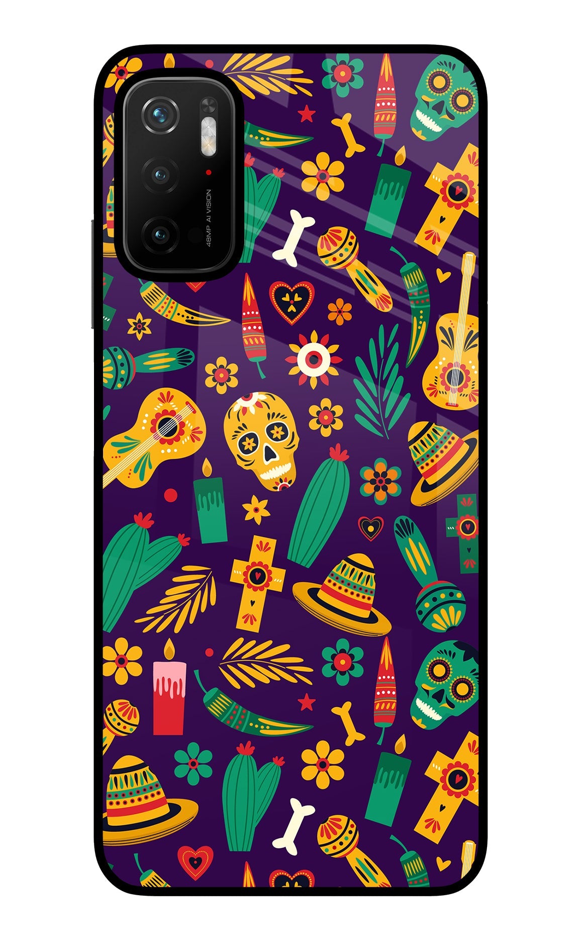 Mexican Artwork Poco M3 Pro 5G Back Cover