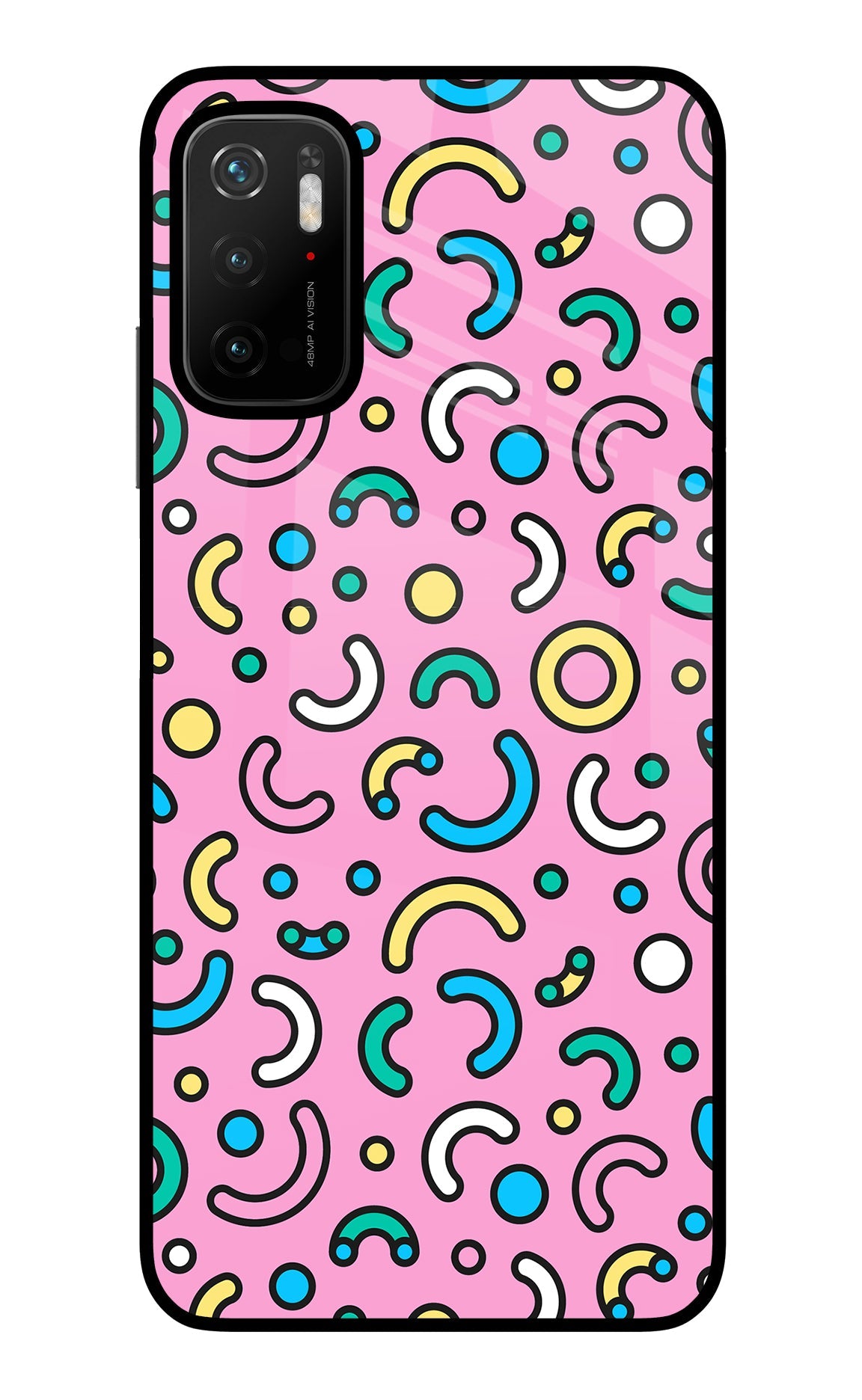 Memphis Design Poco M3 Pro 5G Back Cover