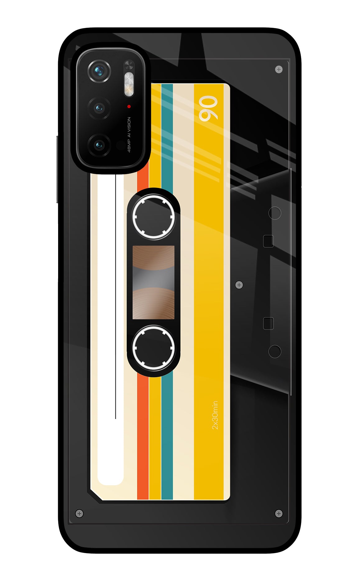 Tape Cassette Poco M3 Pro 5G Back Cover