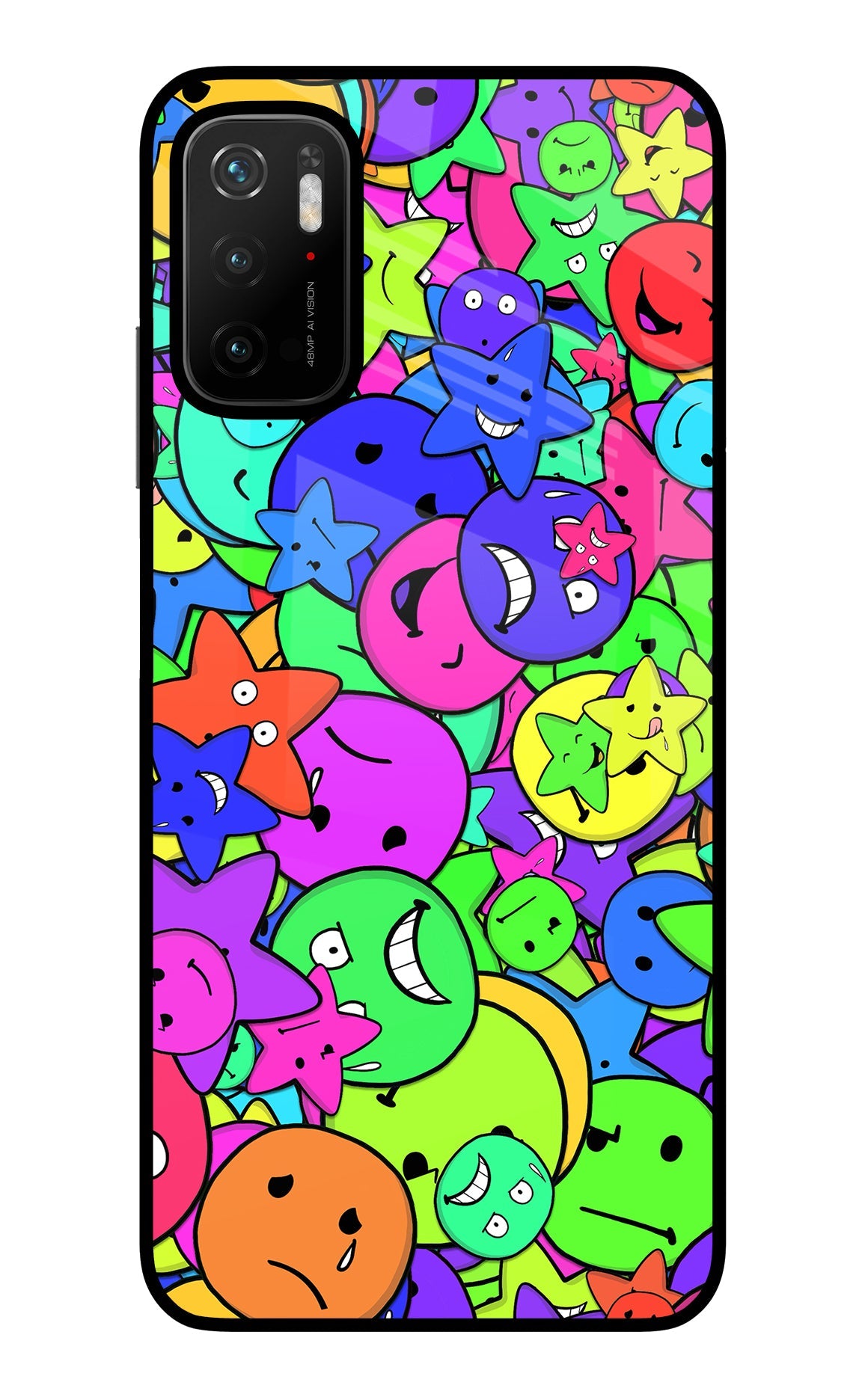 Fun Doodle Poco M3 Pro 5G Back Cover