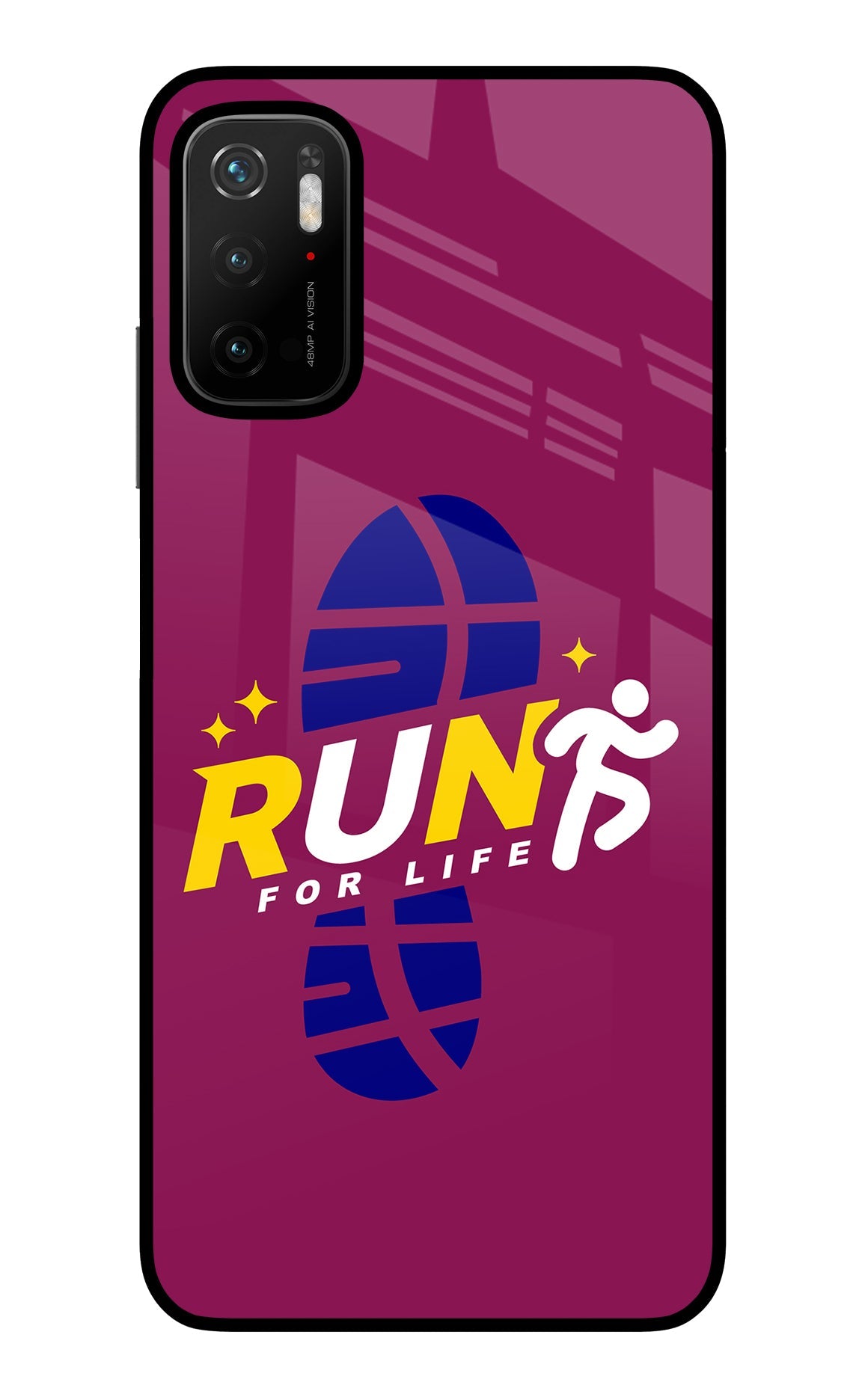 Run for Life Poco M3 Pro 5G Back Cover