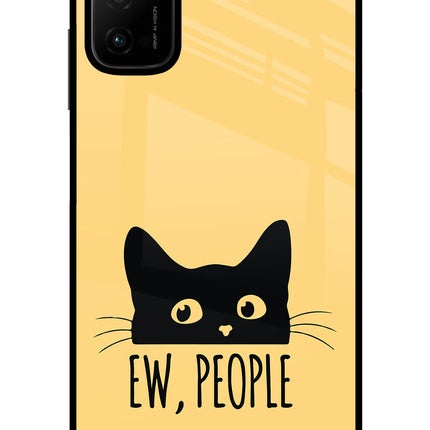Ew People Catitude Poco M3 Pro 5G Glass Case