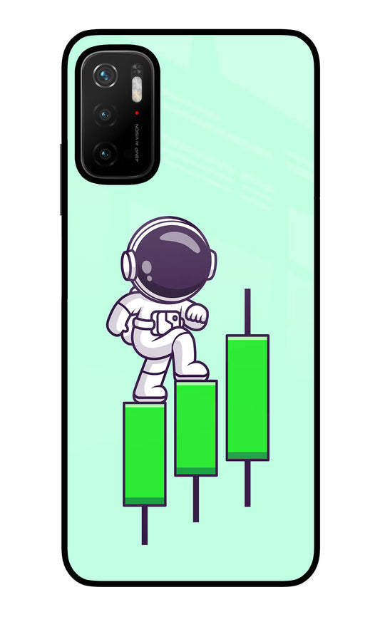 Astronaut Trader Poco M3 Pro 5G Glass Case