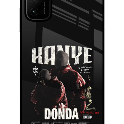 Donda Kanye West Poco M3 Pro 5G Glass Case