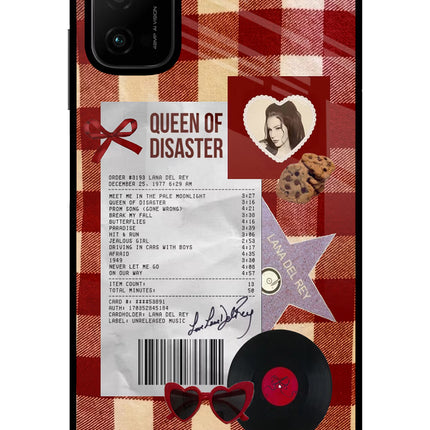Queen of Disaster Poco M3 Pro 5G Glass Case
