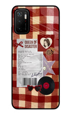 Queen of Disaster Poco M3 Pro 5G Glass Case