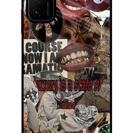 Luxury Poco M3 Pro 5G Glass Case