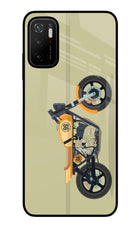 Vertical Speedster Poco M3 Pro 5G Glass Case