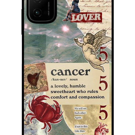 Cancer Zodiac Poco M3 Pro 5G Glass Case