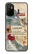 Cancer Zodiac Poco M3 Pro 5G Glass Case