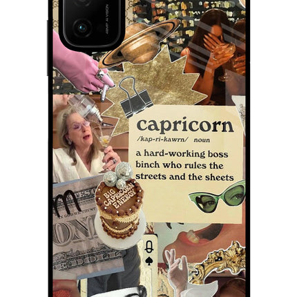 Capricorn Zodiac Poco M3 Pro 5G Glass Case