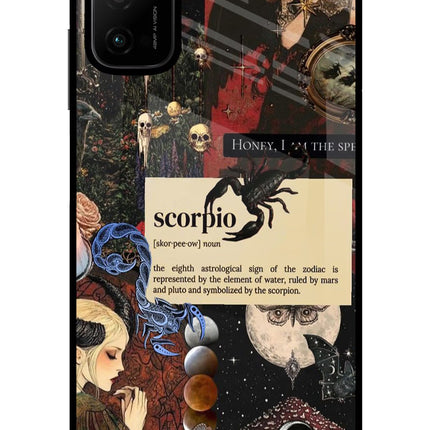 Scorpio Zodiac Poco M3 Pro 5G Glass Case