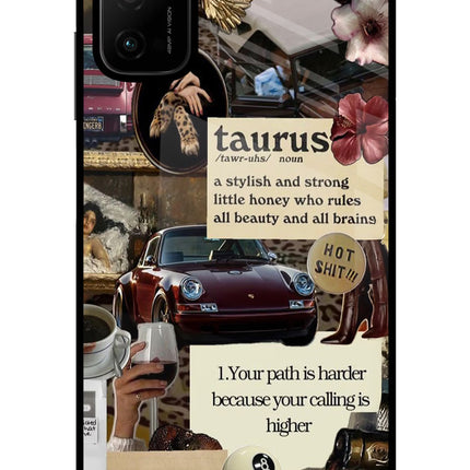 Taurus Zodiac Poco M3 Pro 5G Glass Case