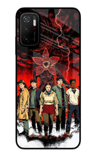 Ordinary Things Characters Poco M3 Pro 5G Glass Case