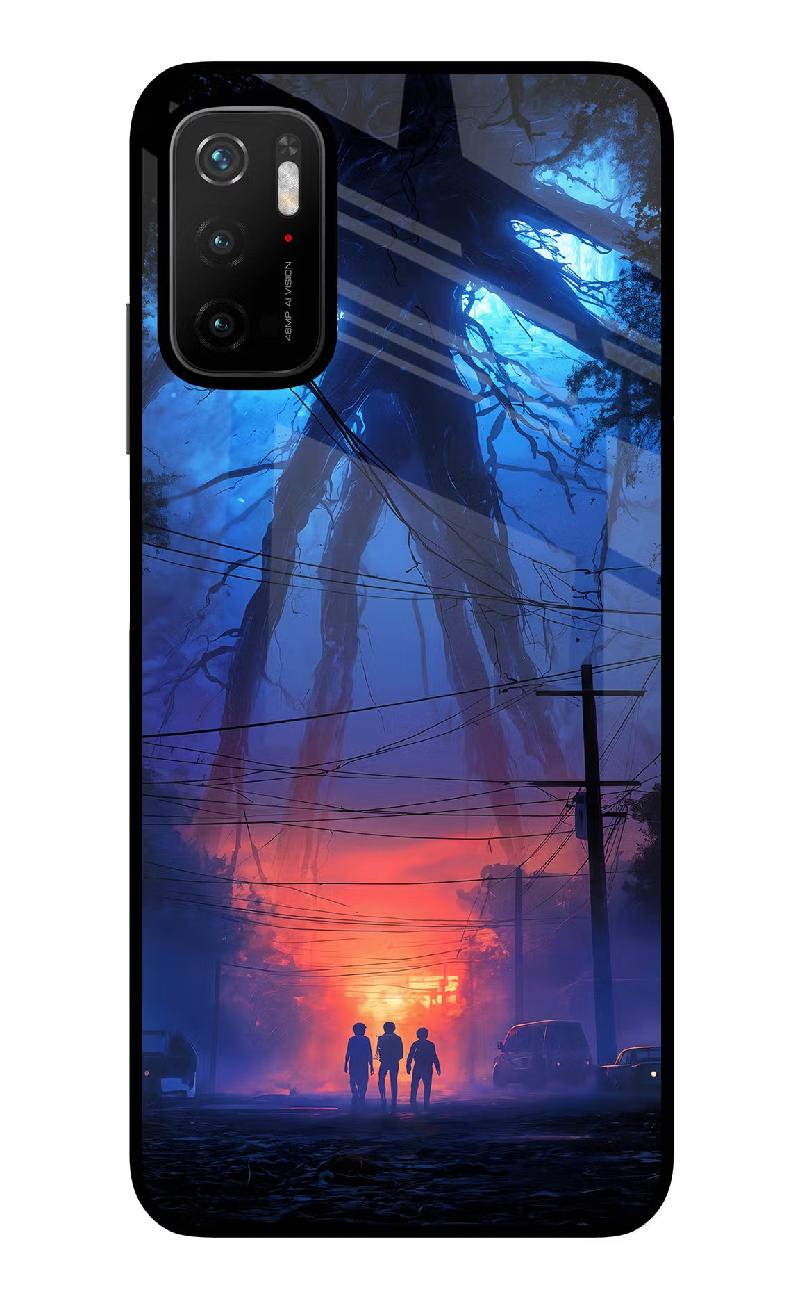 Ordinary Things Shadow Poco M3 Pro 5G Glass Case