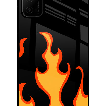 Fired Up – Black Poco M3 Pro 5G Glass Case
