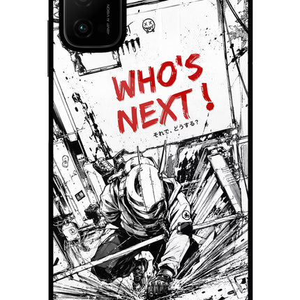 Who's Next Poco M3 Pro 5G Glass Case
