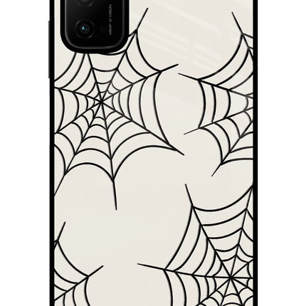 Spider Web Poco M3 Pro 5G Glass Case