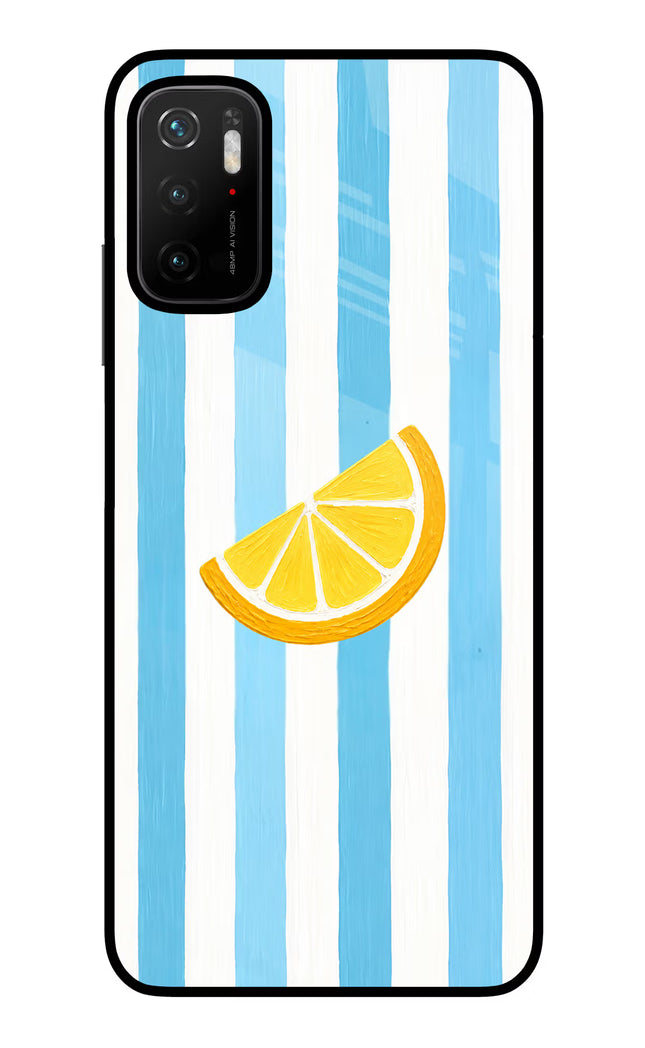 Summer Lemon Poco M3 Pro 5G Glass Case