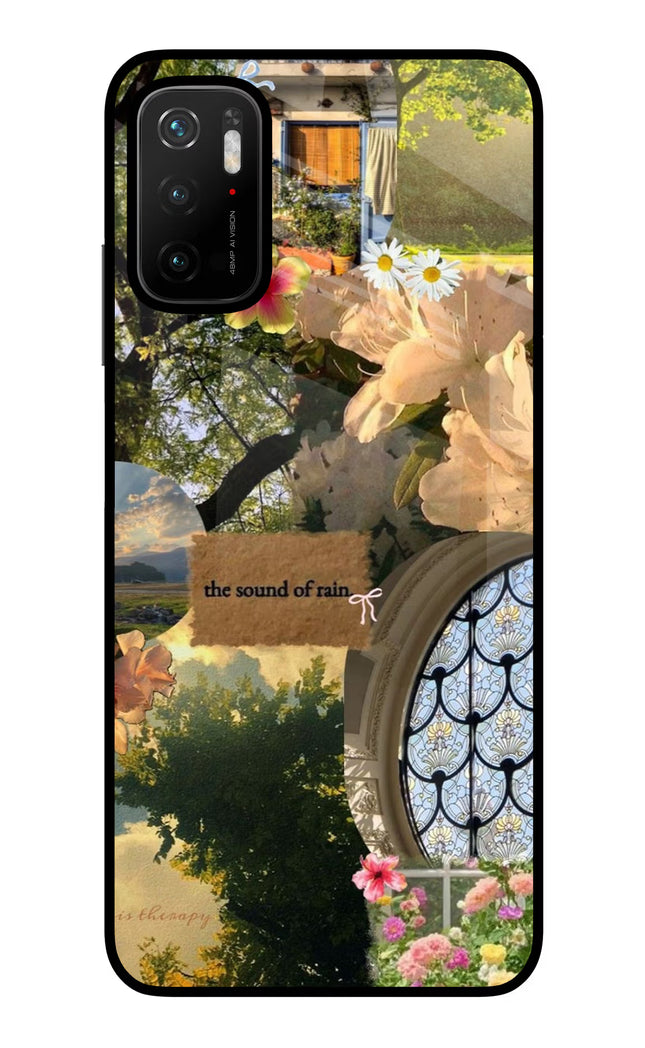 Rain Poco M3 Pro 5G Glass Case