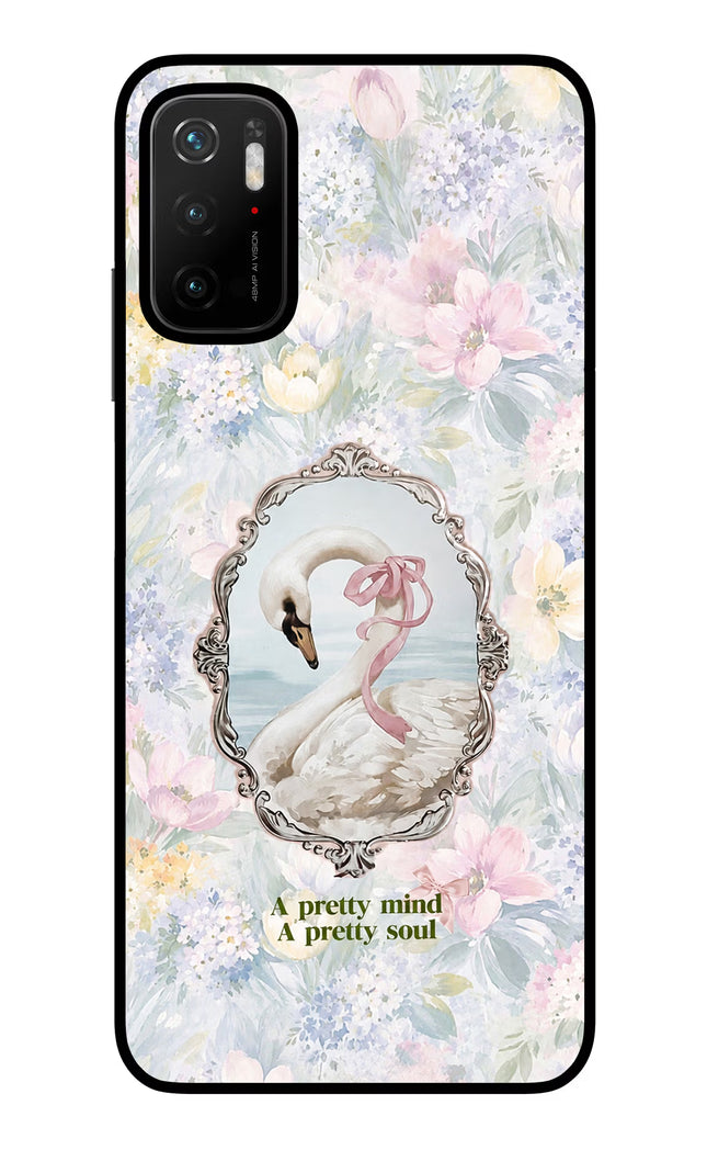 Pretty Mind Pretty Soul Poco M3 Pro 5G Glass Case