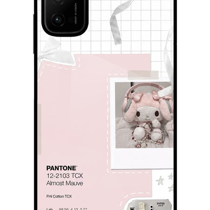 Pantone Asthetic Poco M3 Pro 5G Glass Case