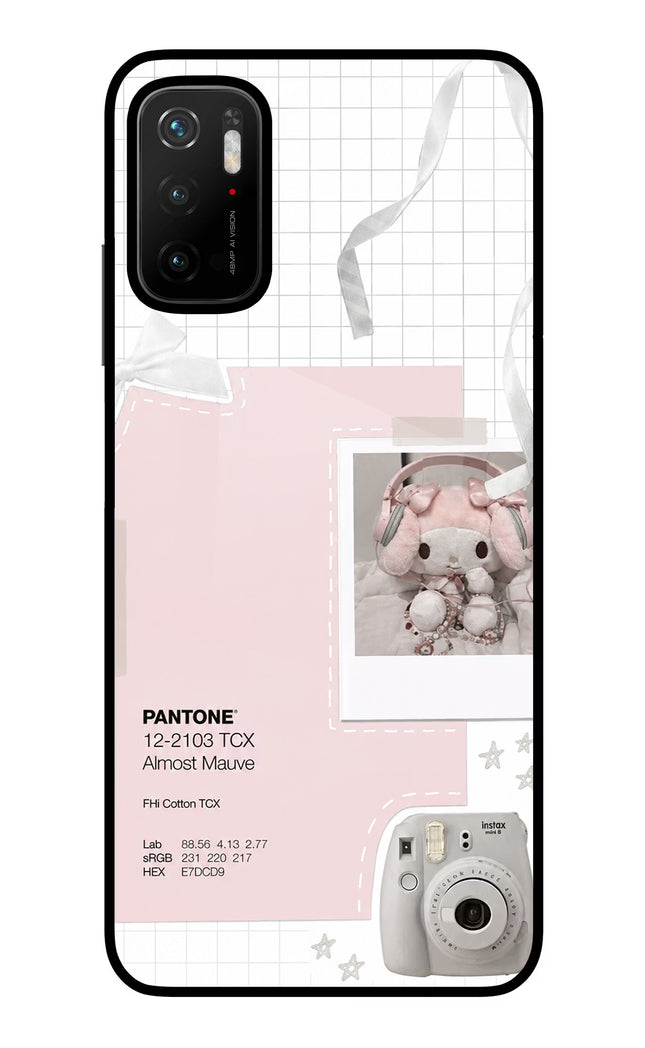 Pantone Asthetic Poco M3 Pro 5G Glass Case
