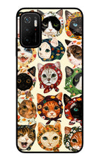 Cool Cat Poco M3 Pro 5G Glass Case