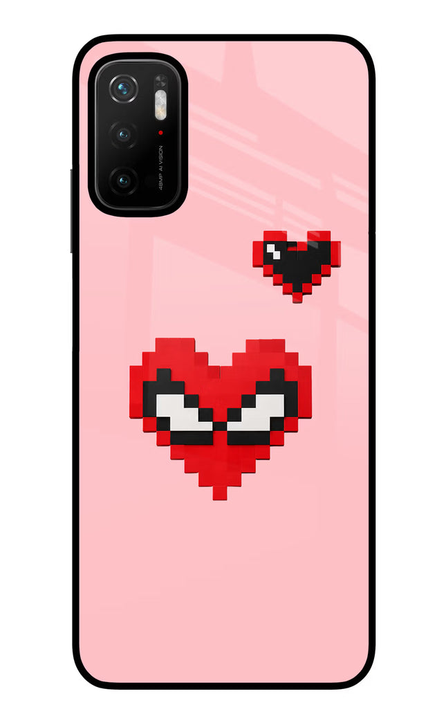 Gwen Heart Poco M3 Pro 5G Glass Case