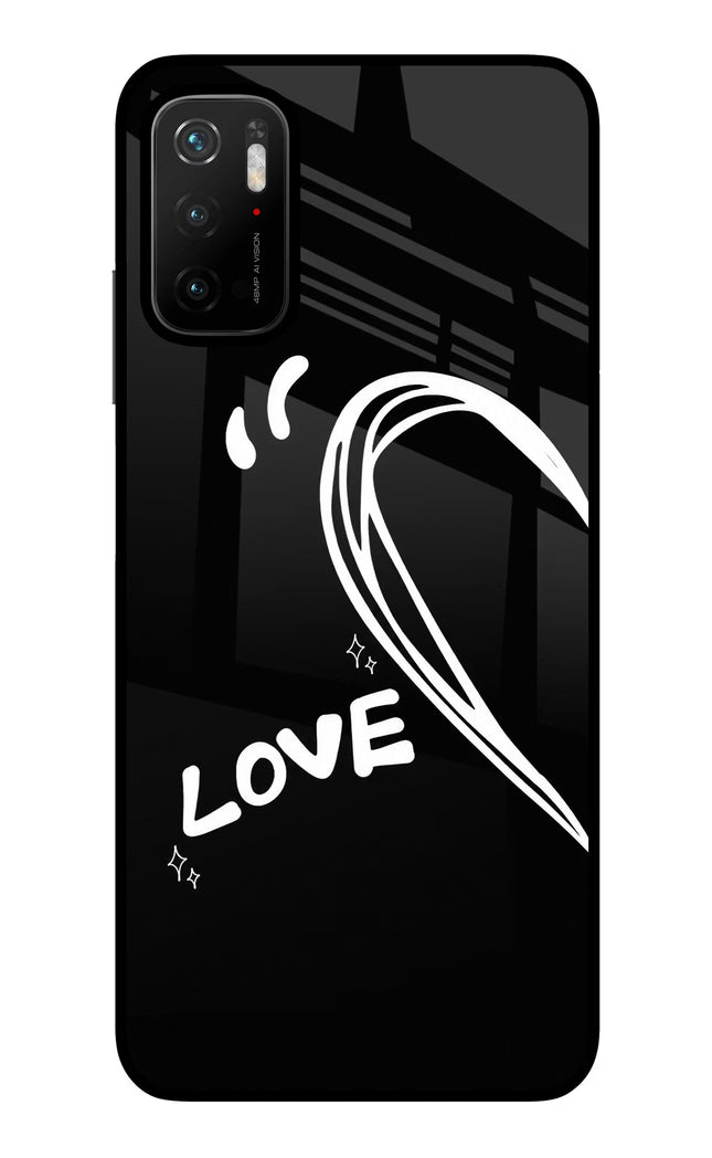 Love Line Poco M3 Pro 5G Glass Case