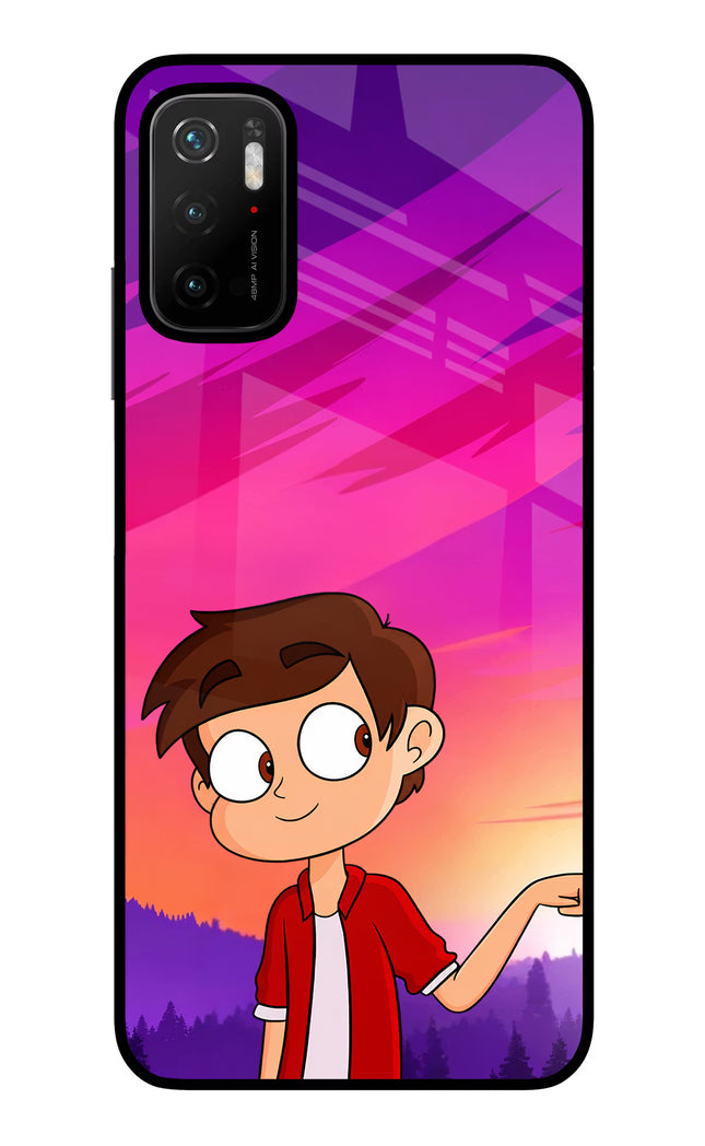 Marco Sunset Poco M3 Pro 5G Glass Case